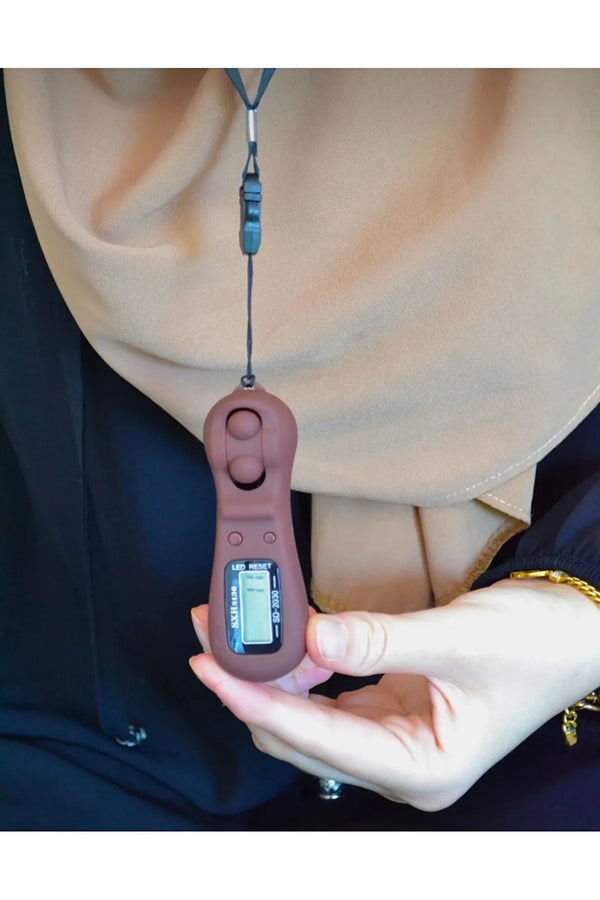 Boyun Askılı Işıklı Dijital Zikirmatik